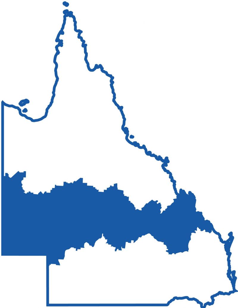 Map showing the location of the Central Queensland region.