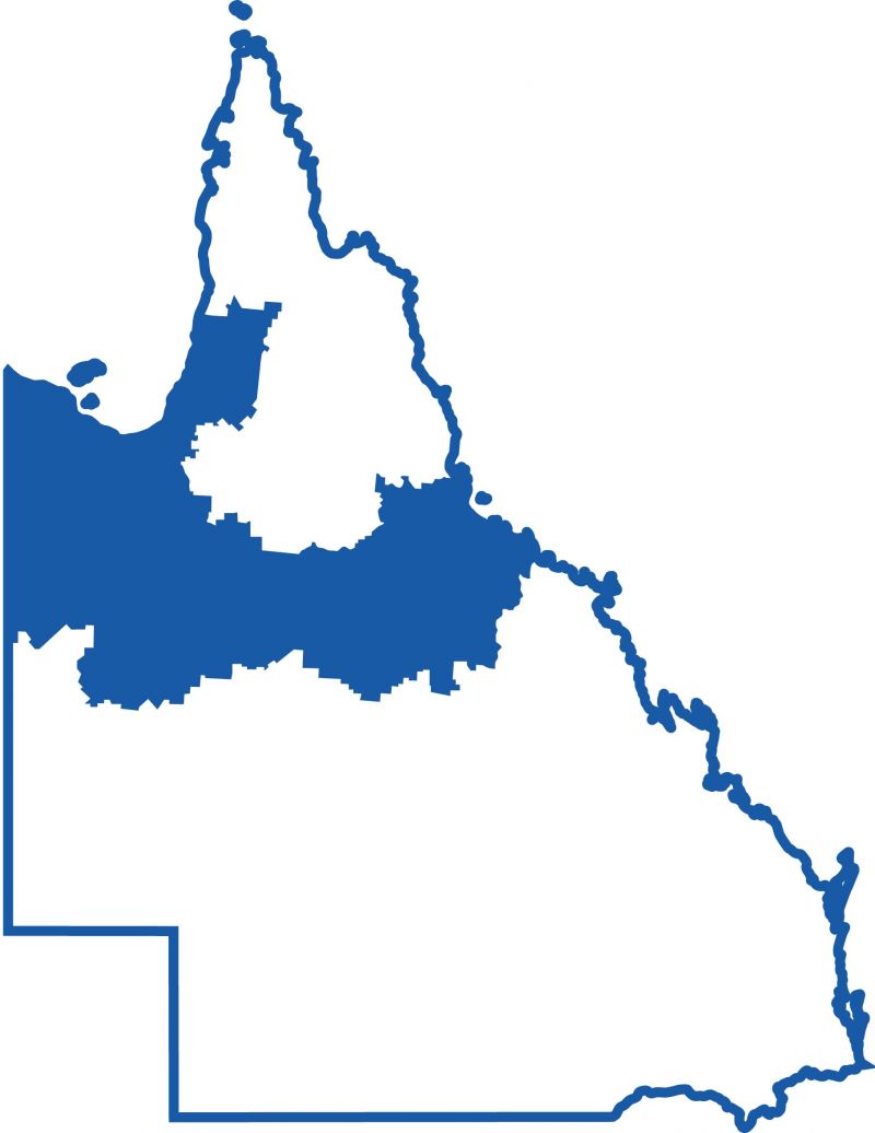 Map showing the location of the South East Queensland region.